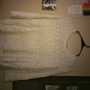 White XL sweater